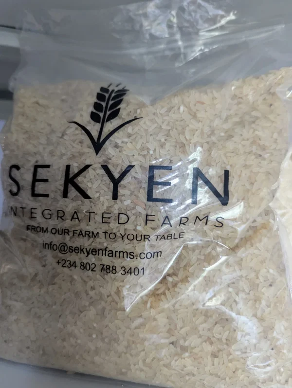 5kg Parboiled Nigerian Rice in resealable pack